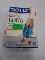 DOMS EXTRA LONG PENCIL SHARPNER 20 PCS
